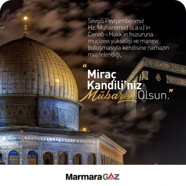 Miraç Kandili paylaşımı