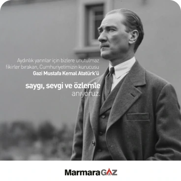 10 Kasım Atatürk'ü Anma Günü paylaşımı
